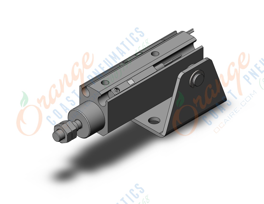 SMC CDJP2T10-15D-M9B pin cylinder, double acting, sgl rod, ROUND BODY CYLINDER