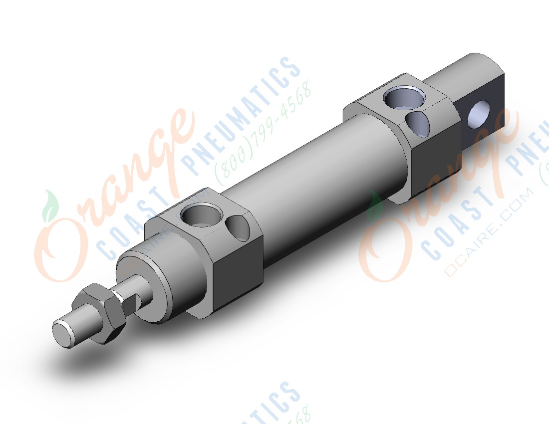 SMC CDM2E20TN-25AZ-V cylinder, air, ROUND BODY CYLINDER