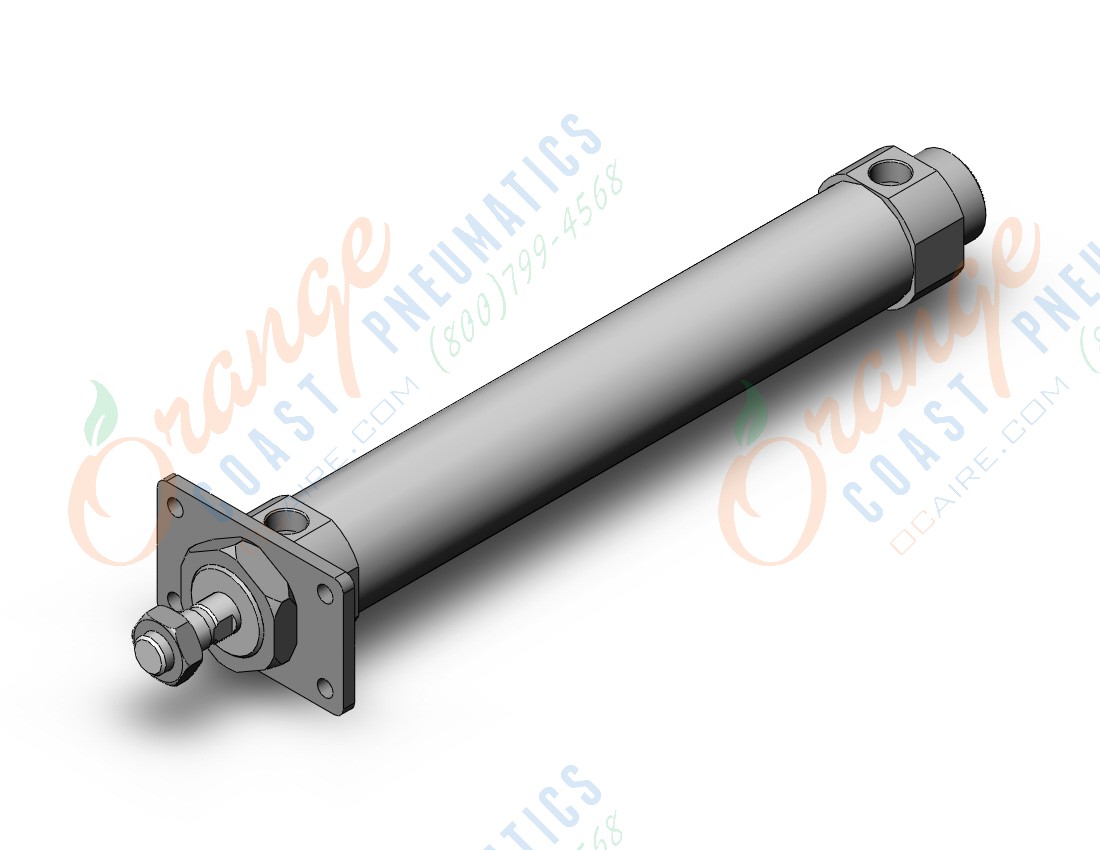 SMC CDM2F40TN-200Z cylinder, air, ROUND BODY CYLINDER