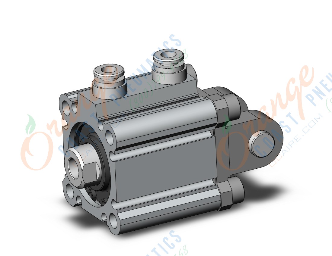 SMC CDQ2D32F-10DCZ compact cylinder, cq2-z, COMPACT CYLINDER