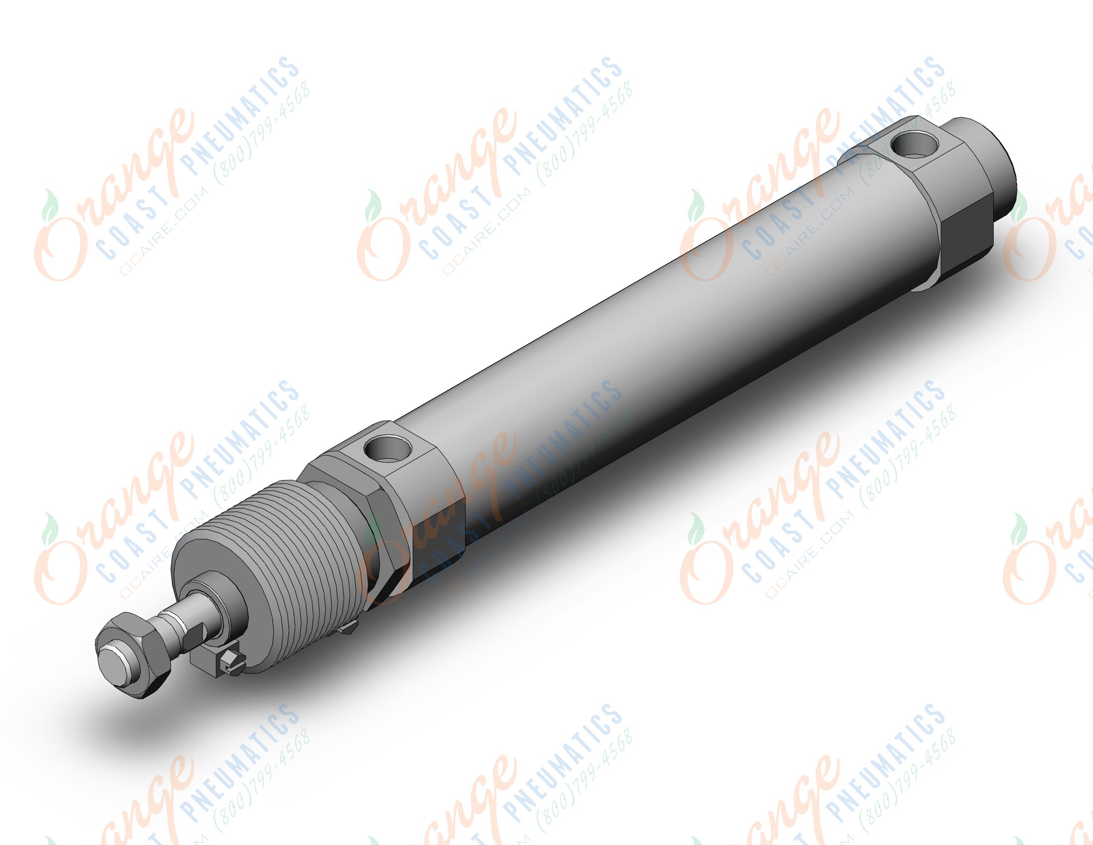 SMC CM2B40-150KZ cylinder, air, ROUND BODY CYLINDER