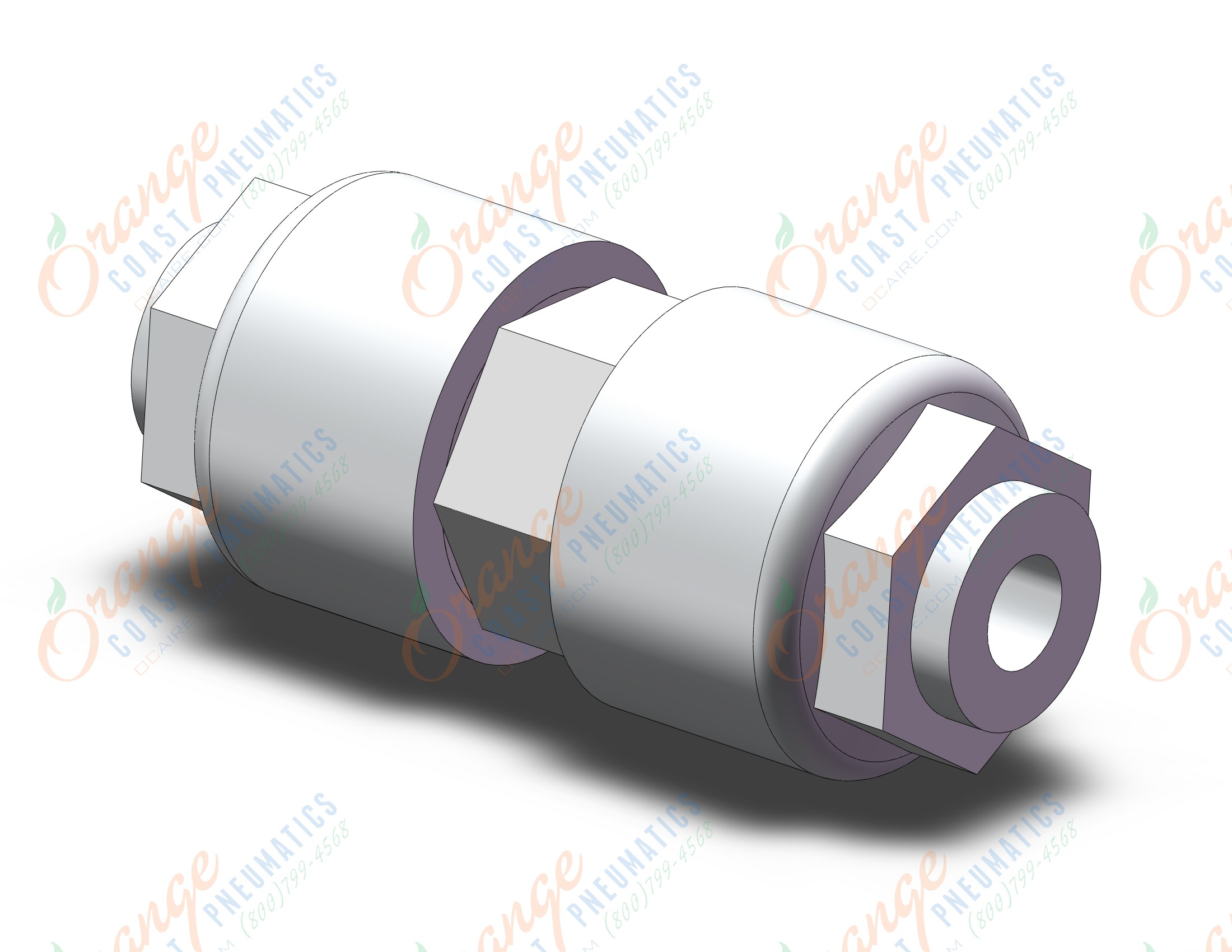 SMC LQ1U3A3B-1 fitting, union, fluoropolymer, FLUOROPOLYMER FITTING, LQ1, LQ2, LQ3