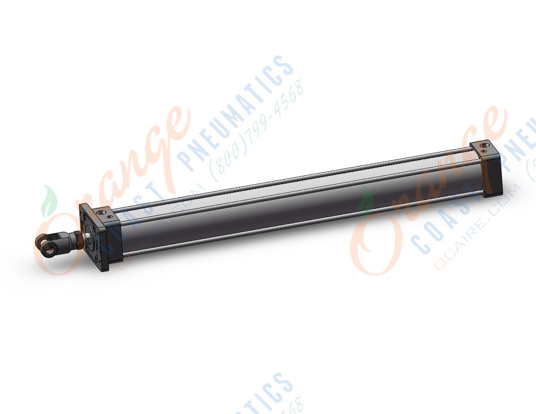 SMC MDBF63-600Z-W cylinder, mb-z, tie rod, TIE ROD CYLINDER