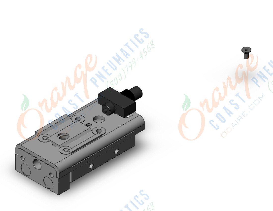 SMC MXQ12BL-10ZB cylinder, slide table, GUIDED CYLINDER