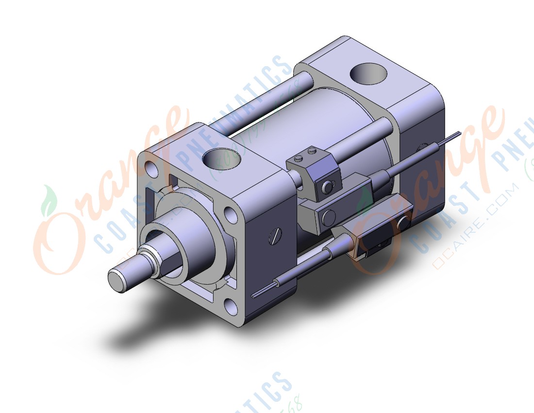 SMC NCDA1KB200-0100-A54L cylinder, nca1, tie rod, TIE ROD CYLINDER