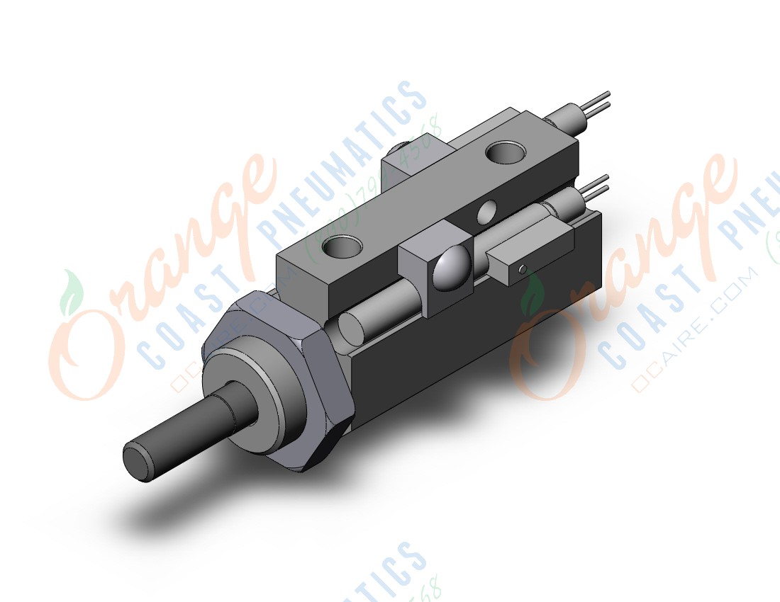 SMC NCDJPB10-050D-97Z cyl, pin, auto sw capable, ROUND BODY CYLINDER