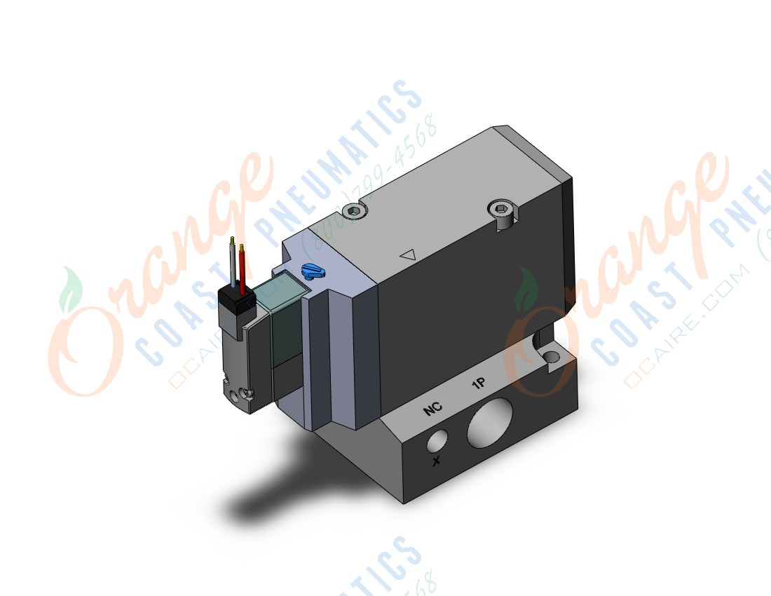 SMC VP744R-5MZE1-04NA 3 port poppet type valve, 3 PORT SOLENOID VALVE