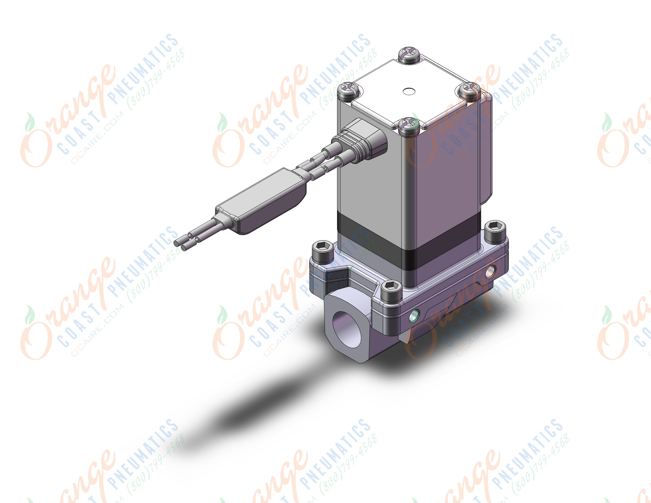 SMC VXZ2A6CZ1B pilot op 2 port solenoid valve, (n.o.), 2 PORT VALVE