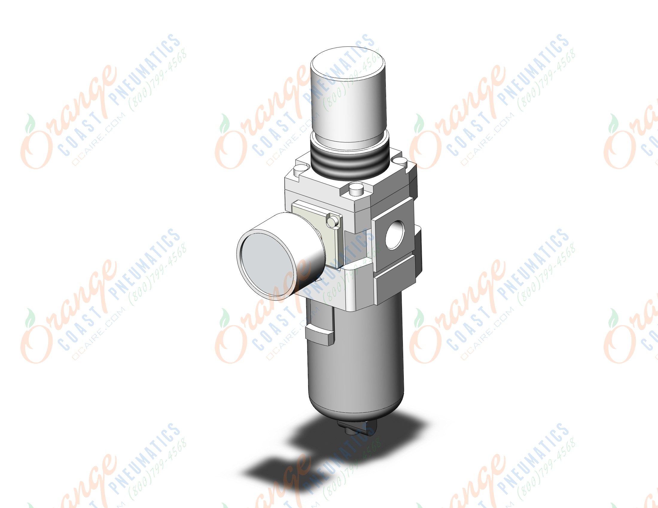 SMC AW30K-N02G-1Z-B filter/regulator, FILTER/REGULATOR, MODULAR F.R.L.