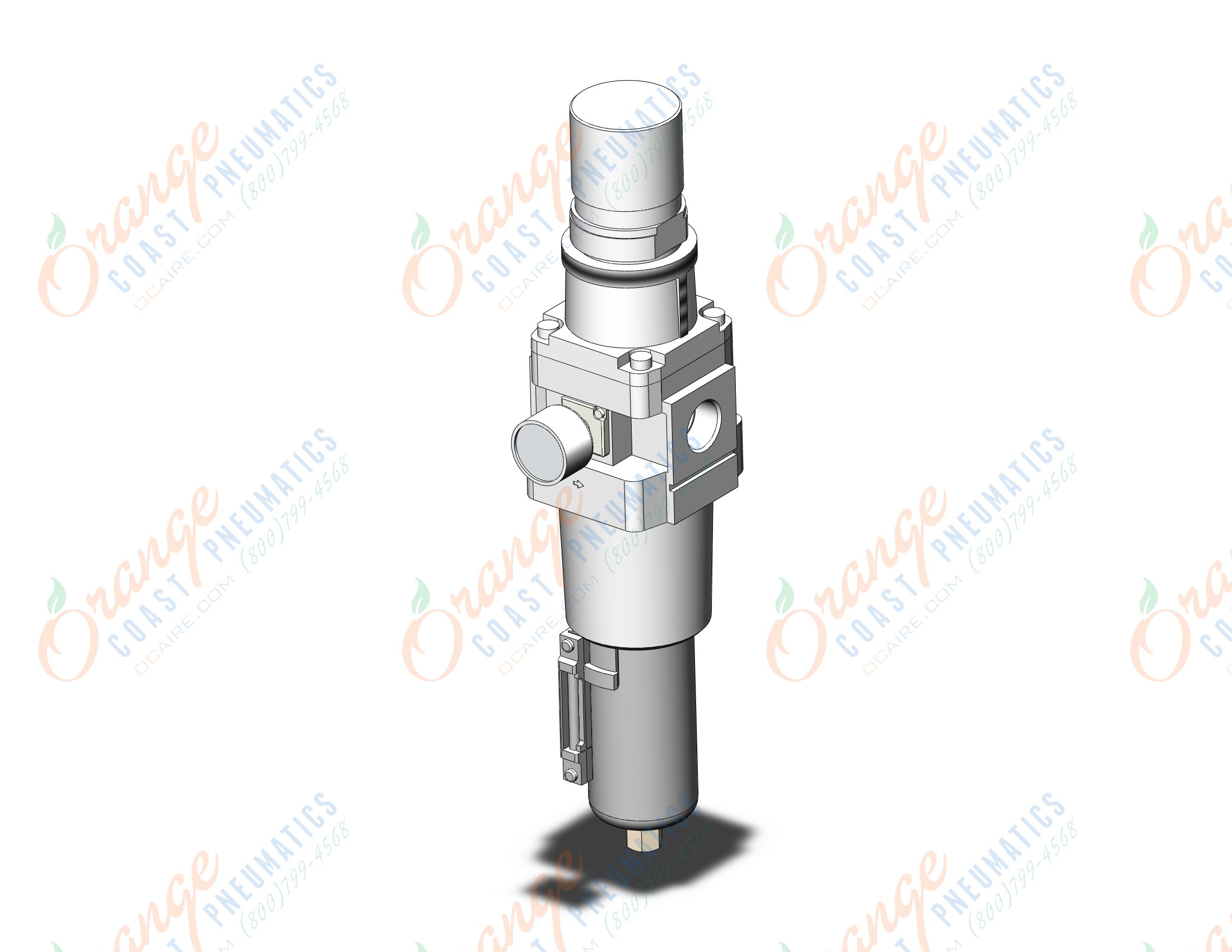 SMC AW60-F06M-8J-B filter/regulator, FILTER/REGULATOR, MODULAR F.R.L.