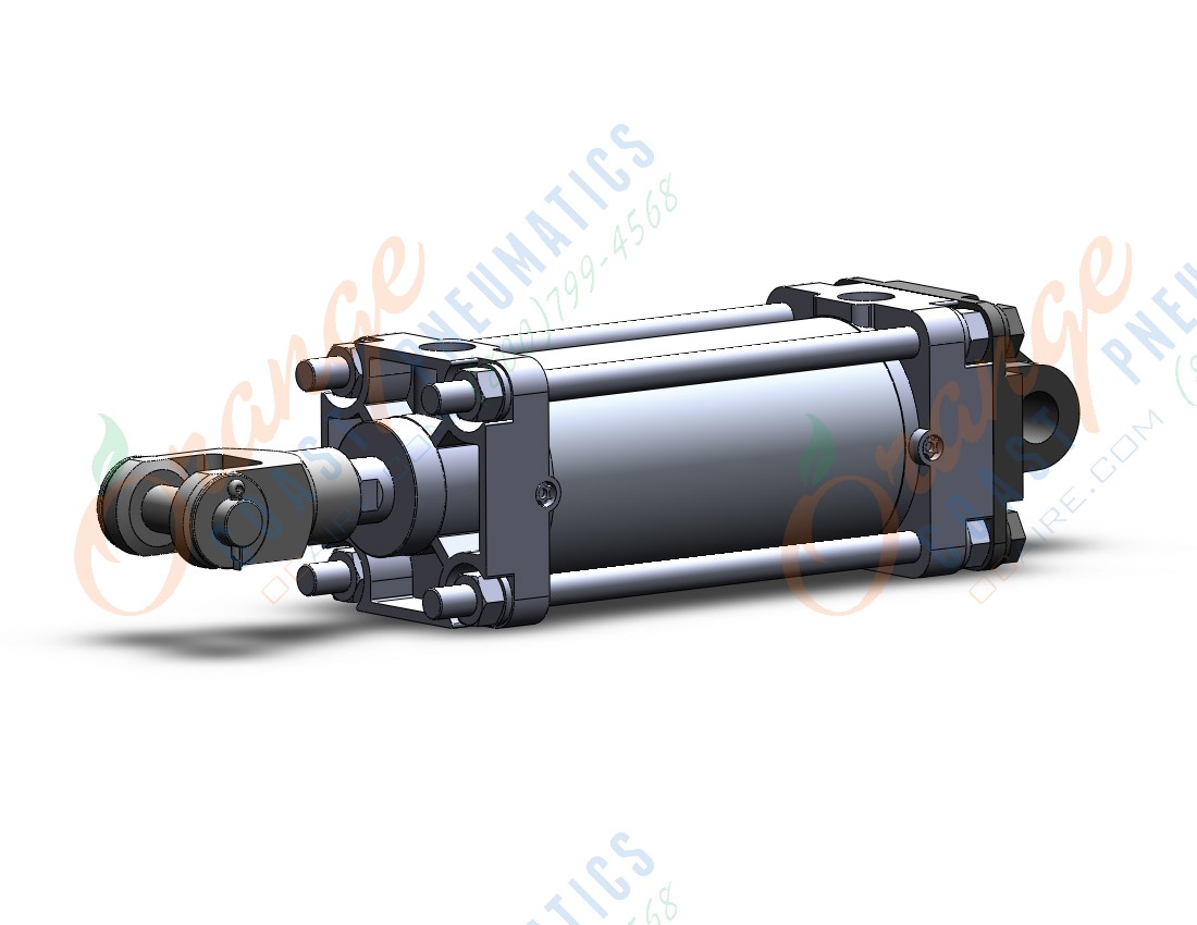 SMC CDA2C80TN-125Z-W air cylinder, tie rod, TIE ROD CYLINDER