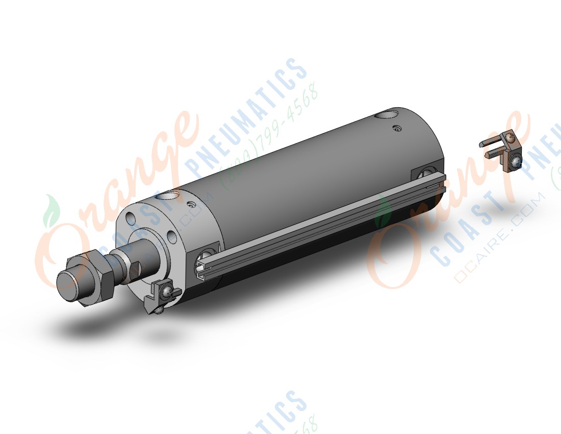 SMC CDG1BA40-75Z-XC13A cg1, air cylinder, ROUND BODY CYLINDER