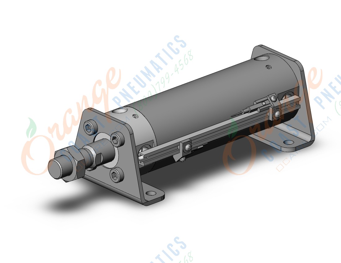 SMC CDG1LA40-75Z-M9BSDPC-XC13A cg1, air cylinder, ROUND BODY CYLINDER