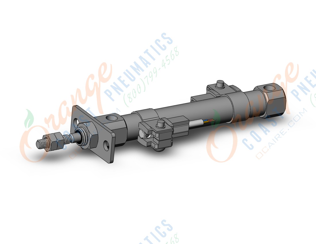 SMC CDJ2F10-45Z-M9BL-B cylinder, air, ROUND BODY CYLINDER