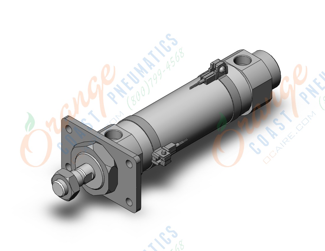 SMC CDM2F40-75Z-M9N cylinder, air, ROUND BODY CYLINDER