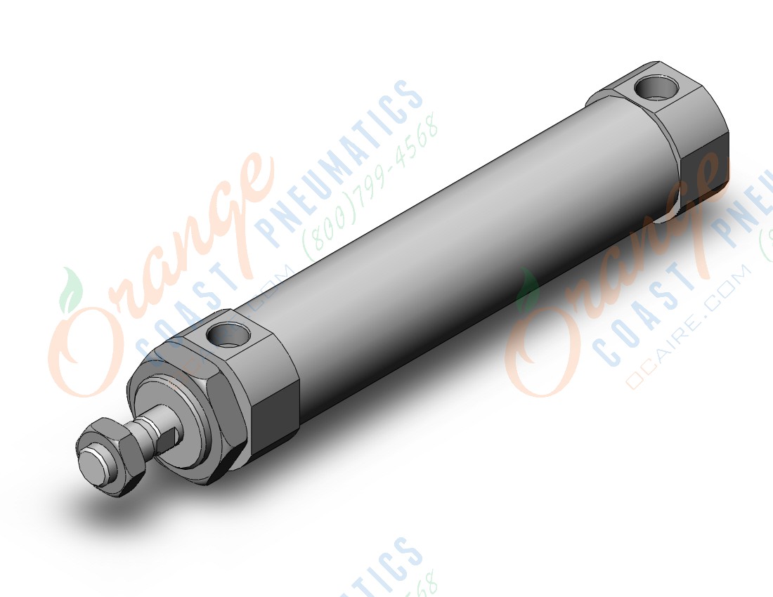 SMC CM2BZ40-125Z cylinder, air, ROUND BODY CYLINDER