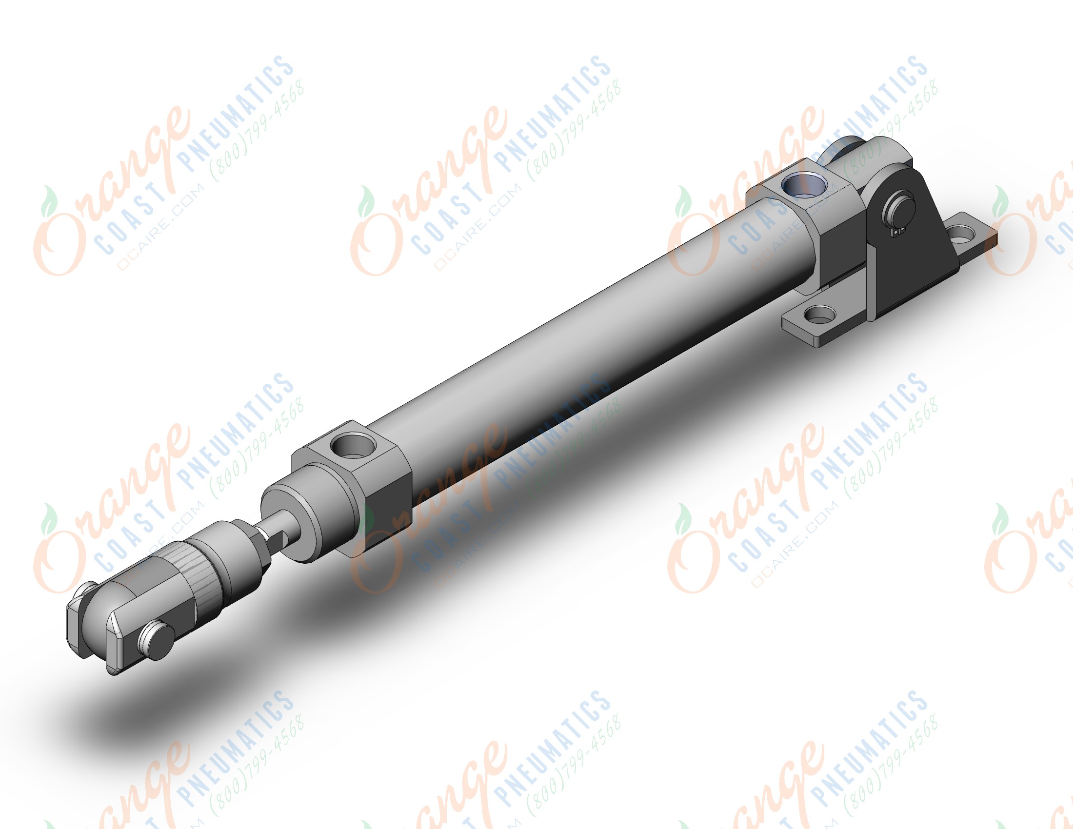 SMC CM2E20TF-100Z-NW cylinder, air, ROUND BODY CYLINDER