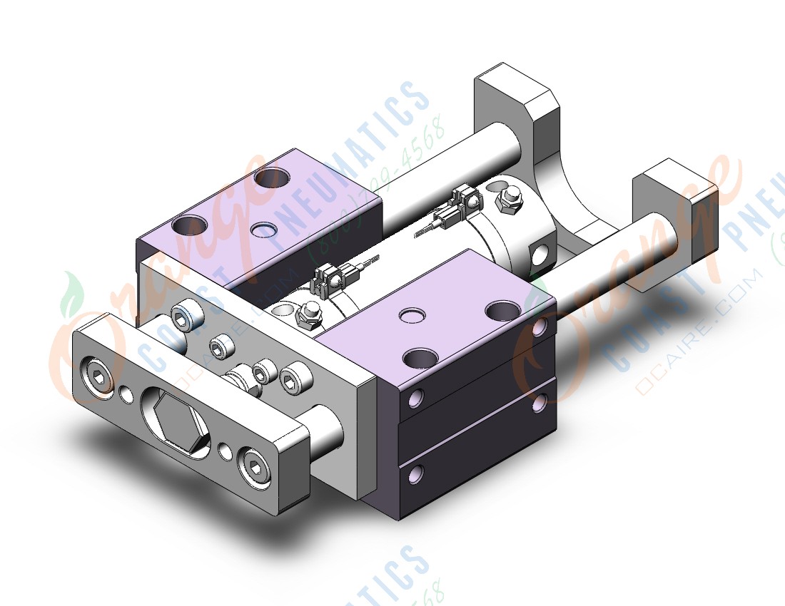 SMC MGCMB40-75-R-M9PSAPC mgc, guide cylinder, GUIDED CYLINDER