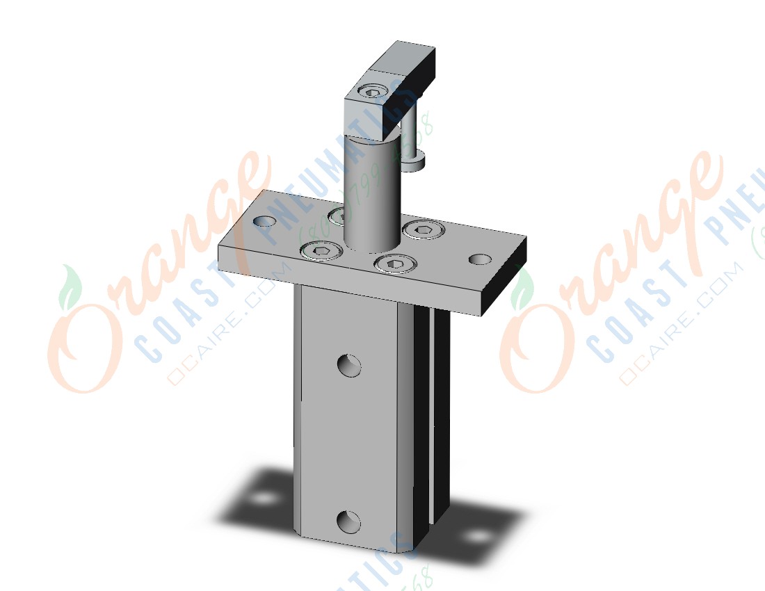 SMC MKF12-20LNZ cylinder, rotary clamp, CLAMP CYLINDER