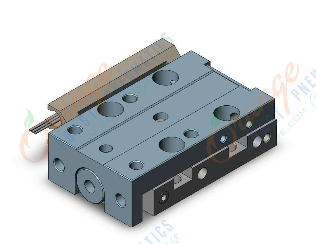 SMC MXJ8L-10-M9NW cylinder, air, GUIDED CYLINDER