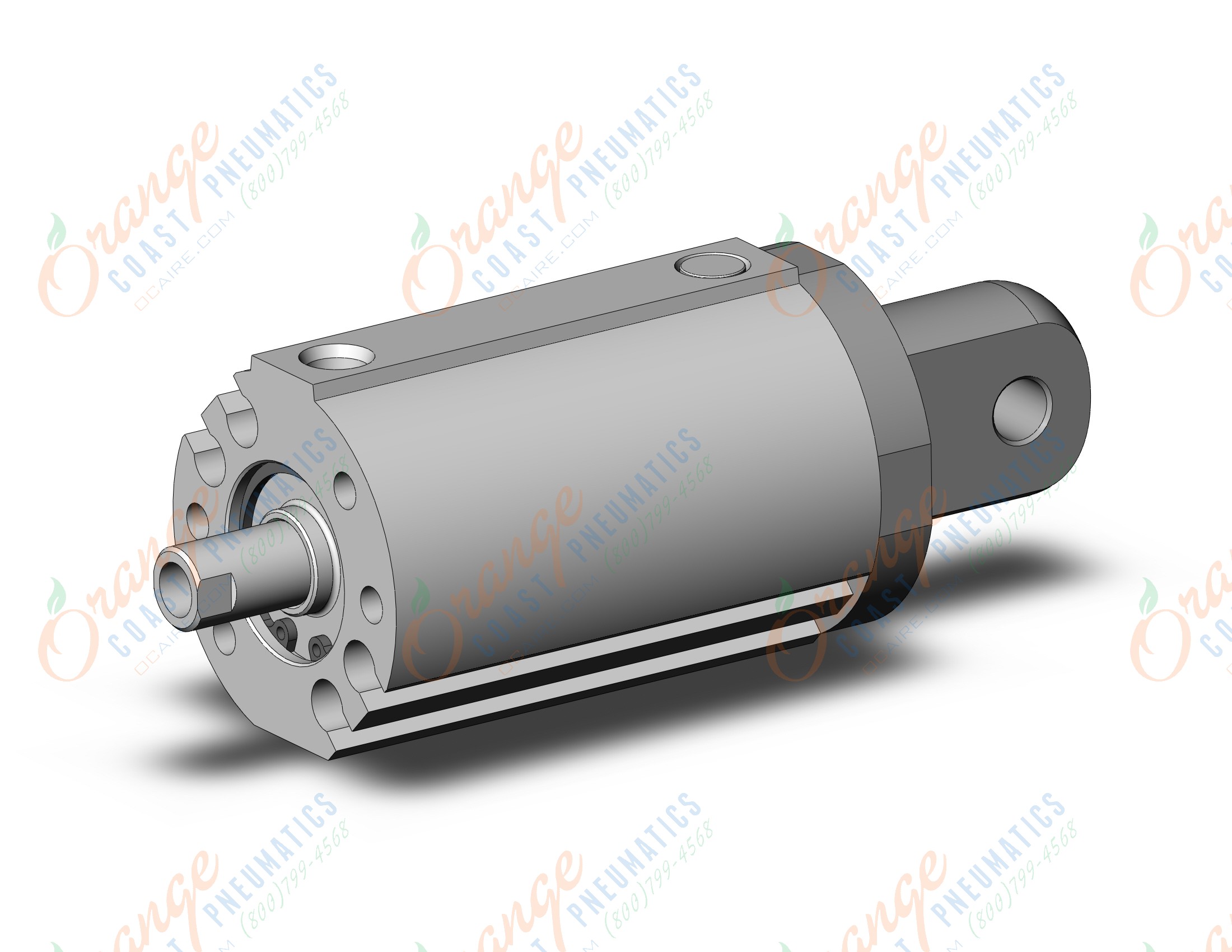 SMC NCDQ8C056-025T compact cylinder, ncq8, COMPACT CYLINDER