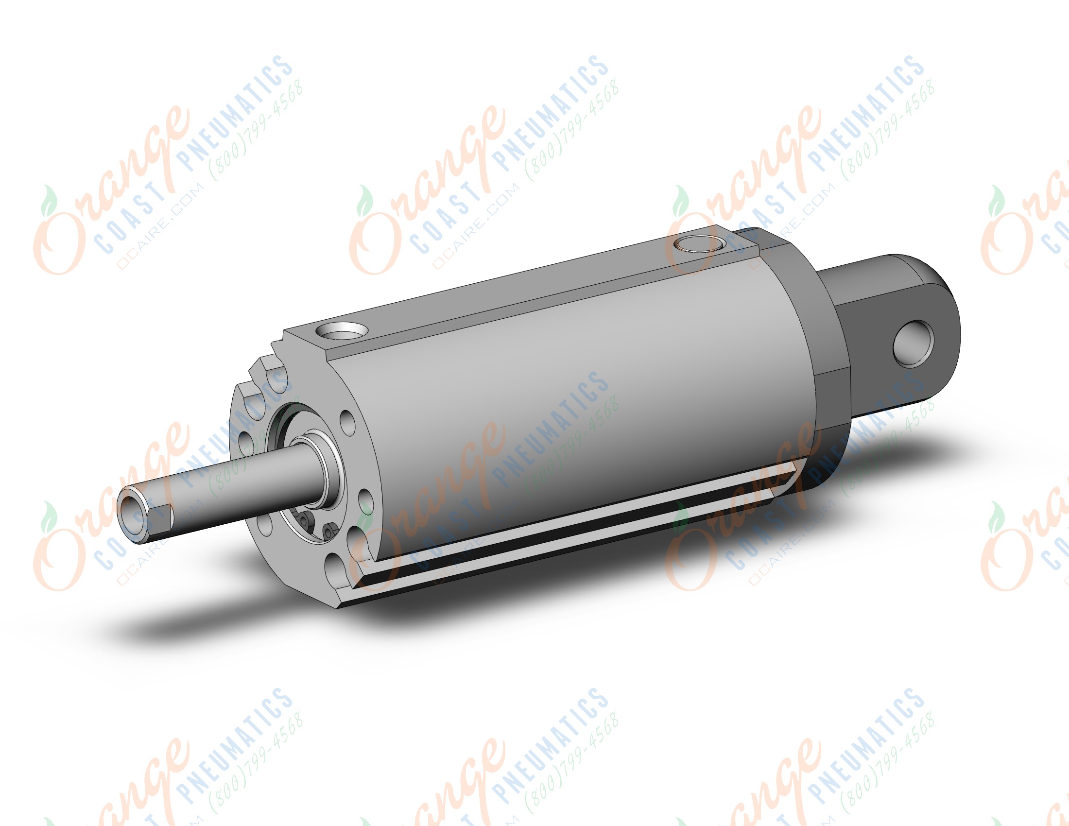 SMC NCDQ8C056-075T compact cylinder, ncq8, COMPACT CYLINDER