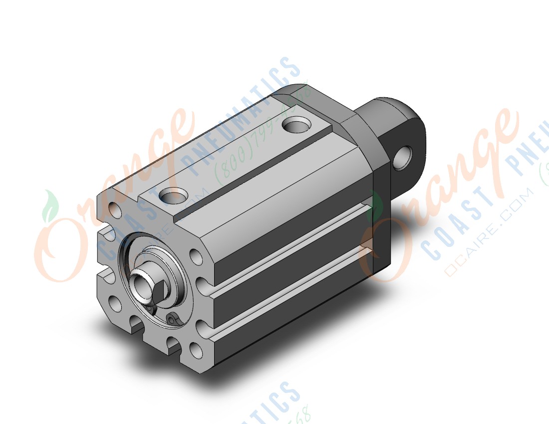 SMC NCDQ8C075-025C compact cylinder, ncq8, COMPACT CYLINDER