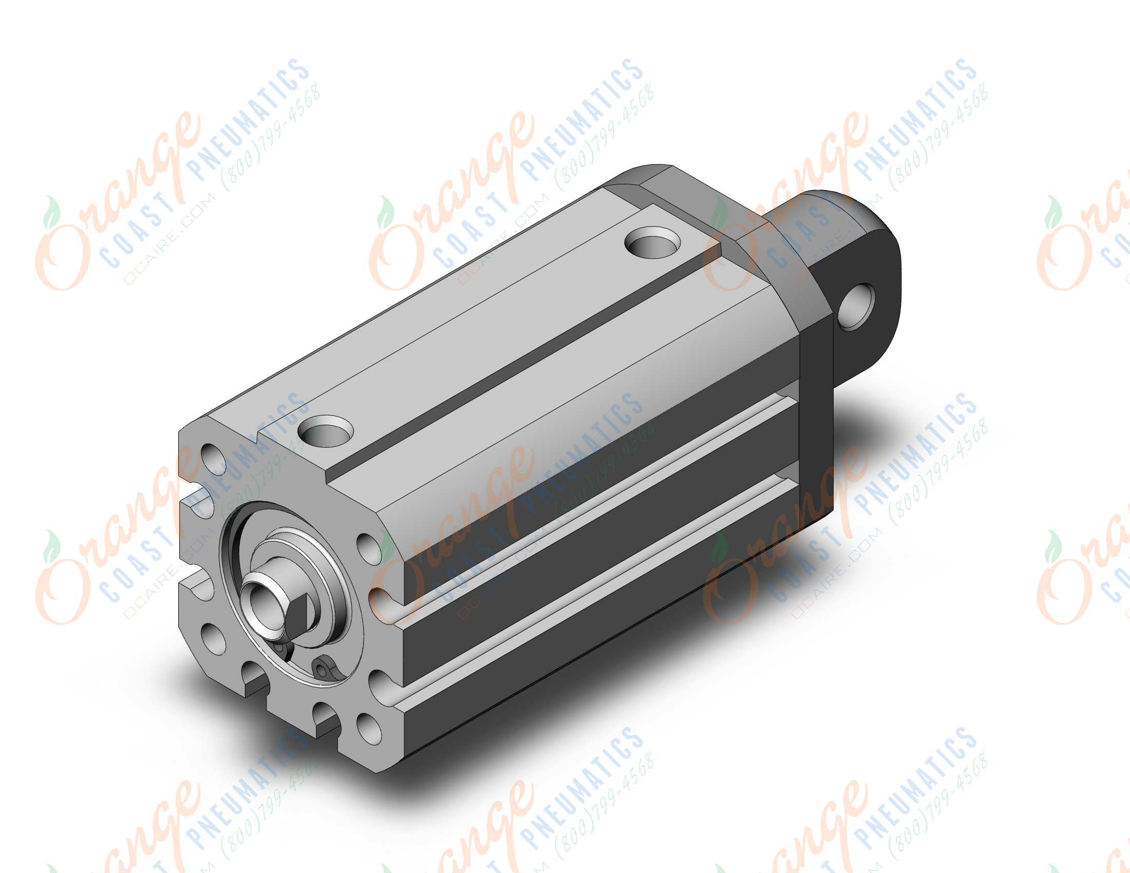 SMC NCDQ8C075-075C compact cylinder, ncq8, COMPACT CYLINDER