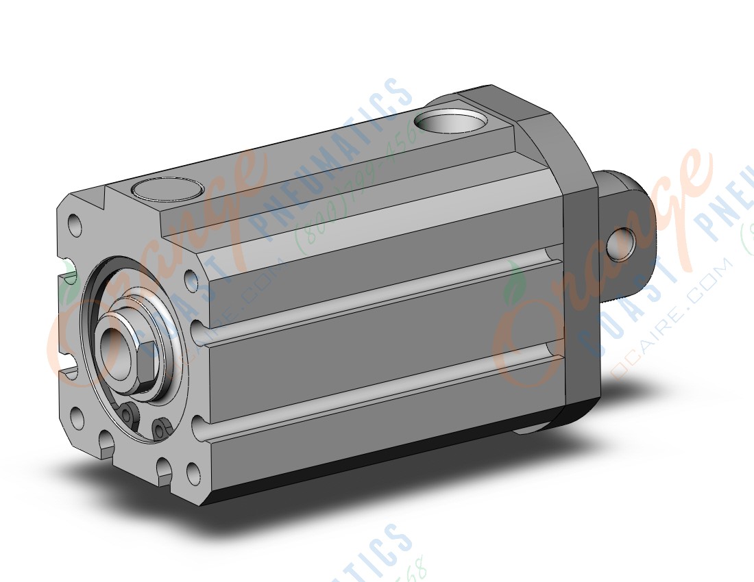 SMC NCDQ8C106-075S compact cylinder, ncq8, COMPACT CYLINDER