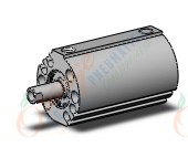 SMC NCDQ8E056-037T compact cylinder, ncq8, COMPACT CYLINDER