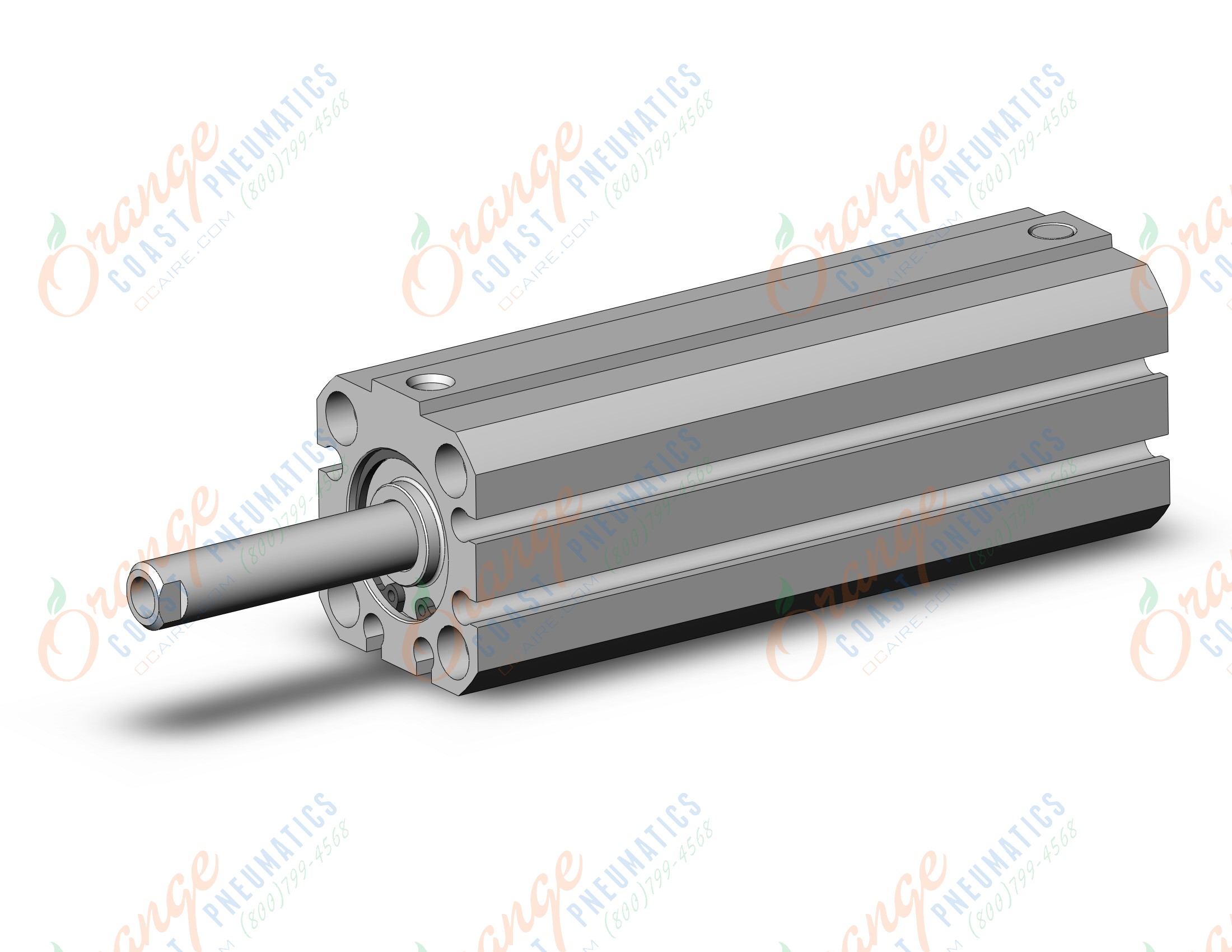 SMC NCDQ8E075-125T compact cylinder, ncq8, COMPACT CYLINDER