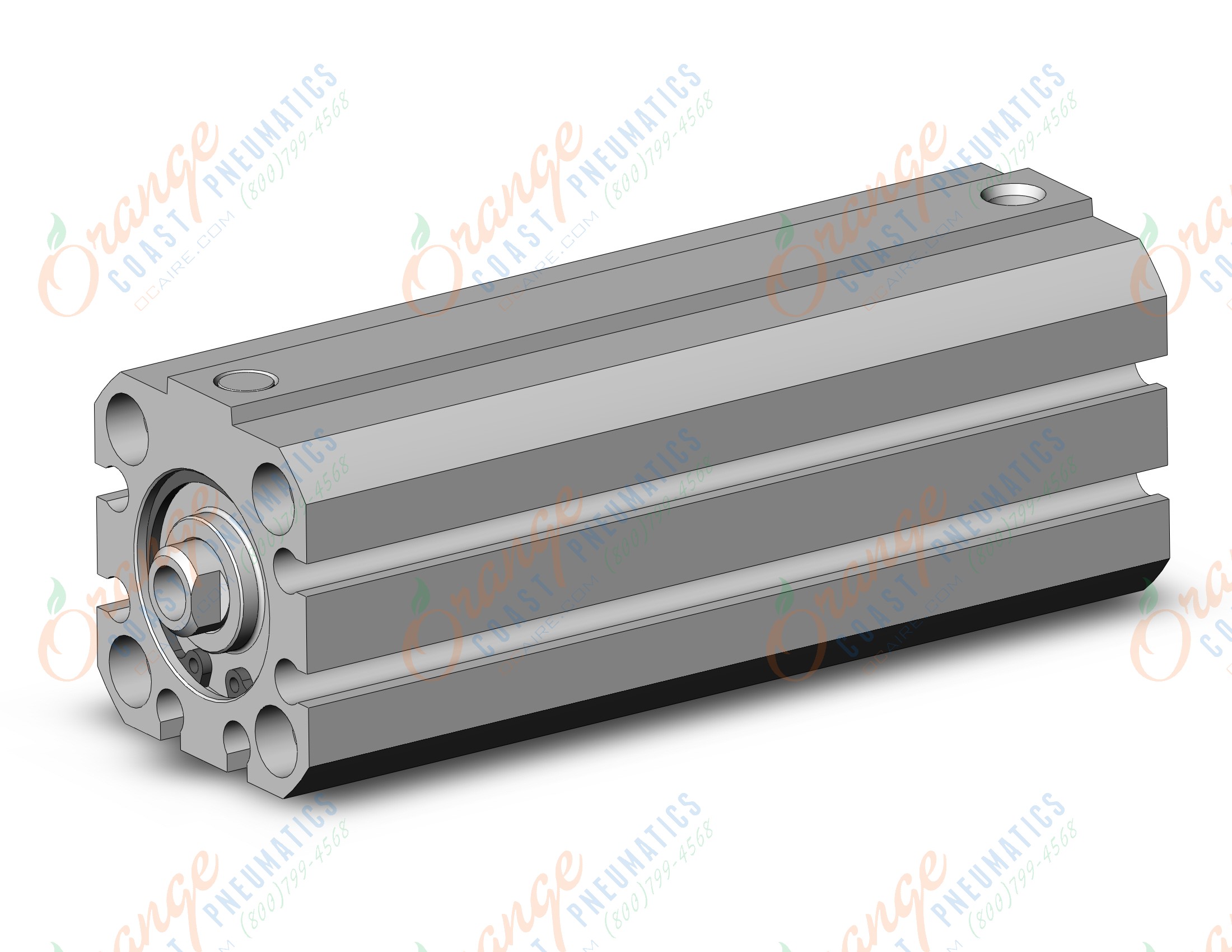 SMC NCDQ8E075-125S compact cylinder, ncq8, COMPACT CYLINDER