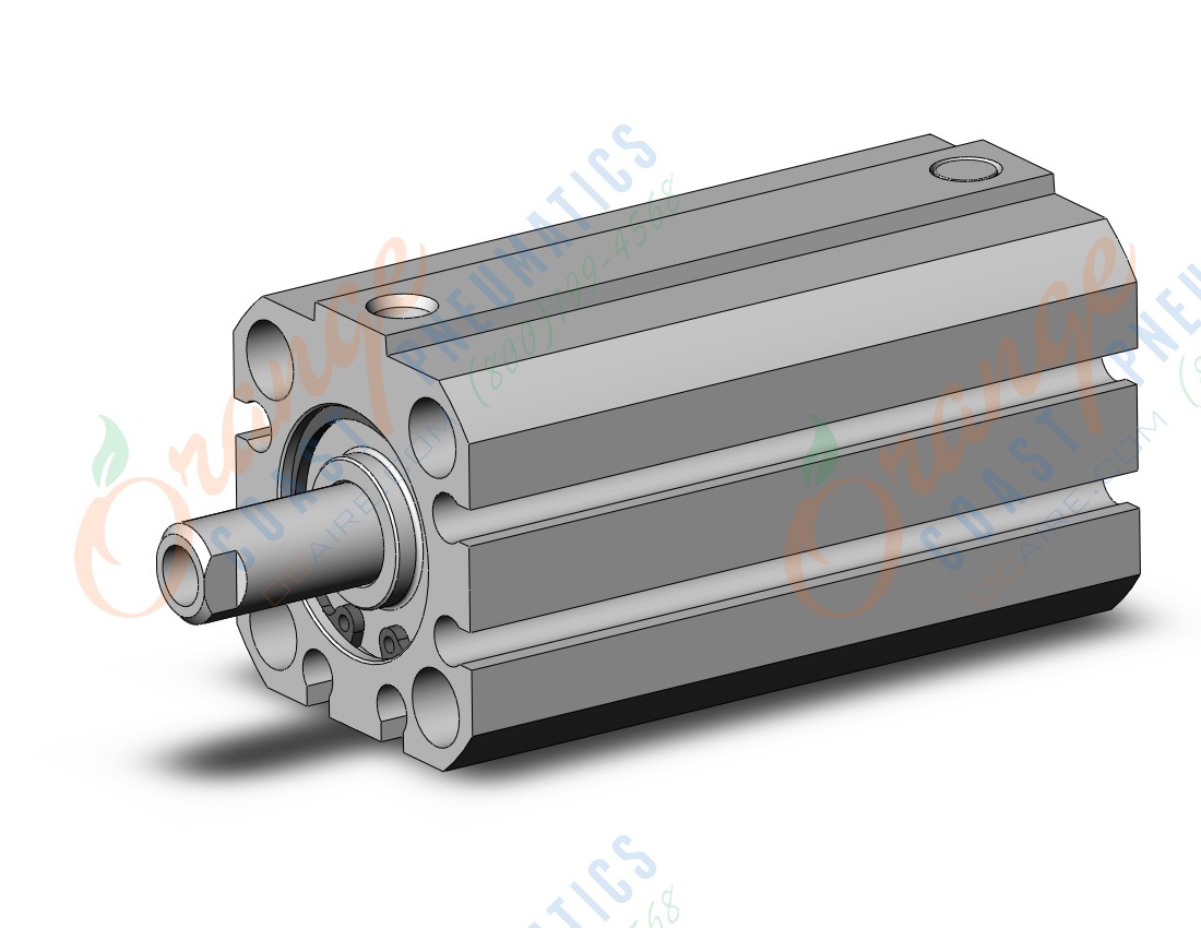 SMC NCDQ8M075-050T compact cylinder, ncq8, COMPACT CYLINDER