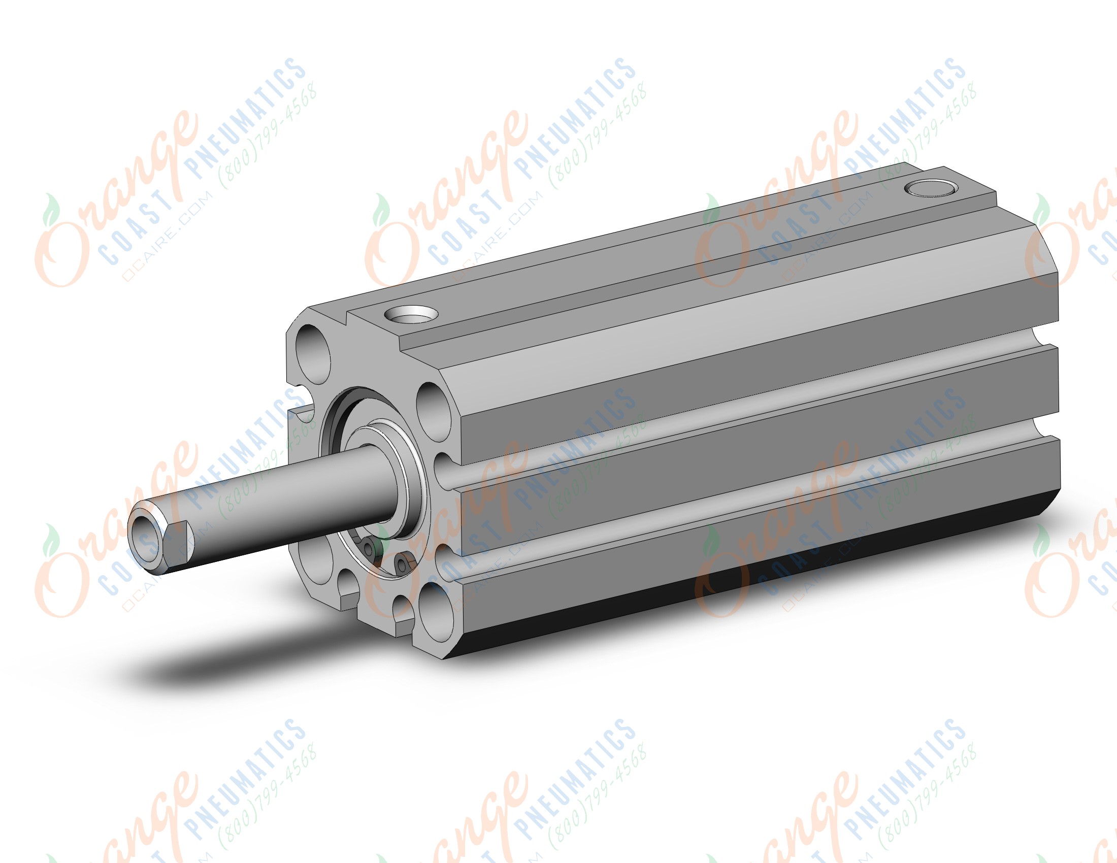 SMC NCDQ8M075-100T compact cylinder, ncq8, COMPACT CYLINDER
