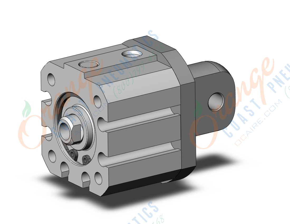 SMC NCQ8C075-012S compact cylinder, ncq8, COMPACT CYLINDER