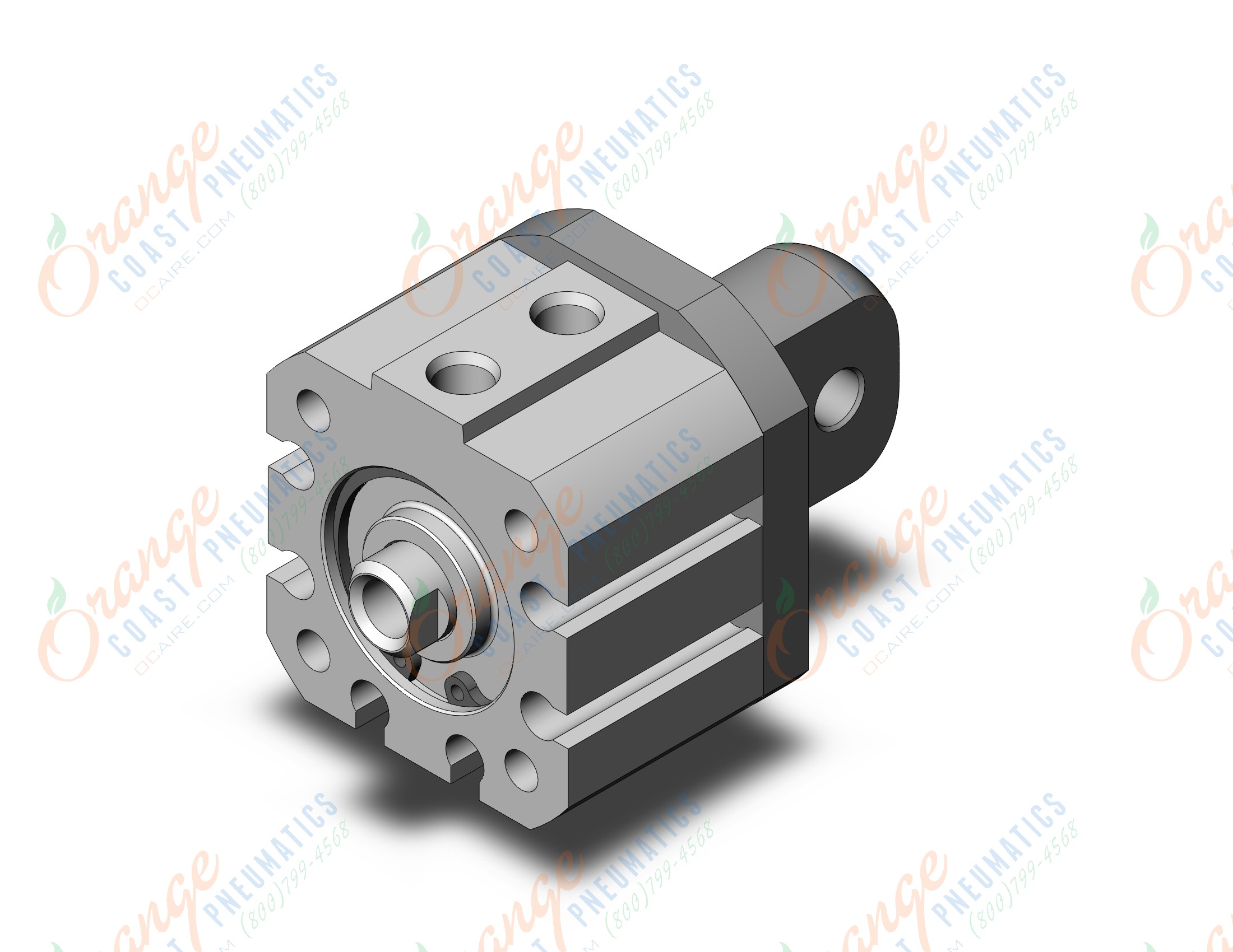 SMC NCQ8C075-025C compact cylinder, ncq8, COMPACT CYLINDER