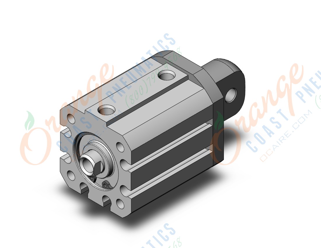 SMC NCQ8C075-087C compact cylinder, ncq8, COMPACT CYLINDER