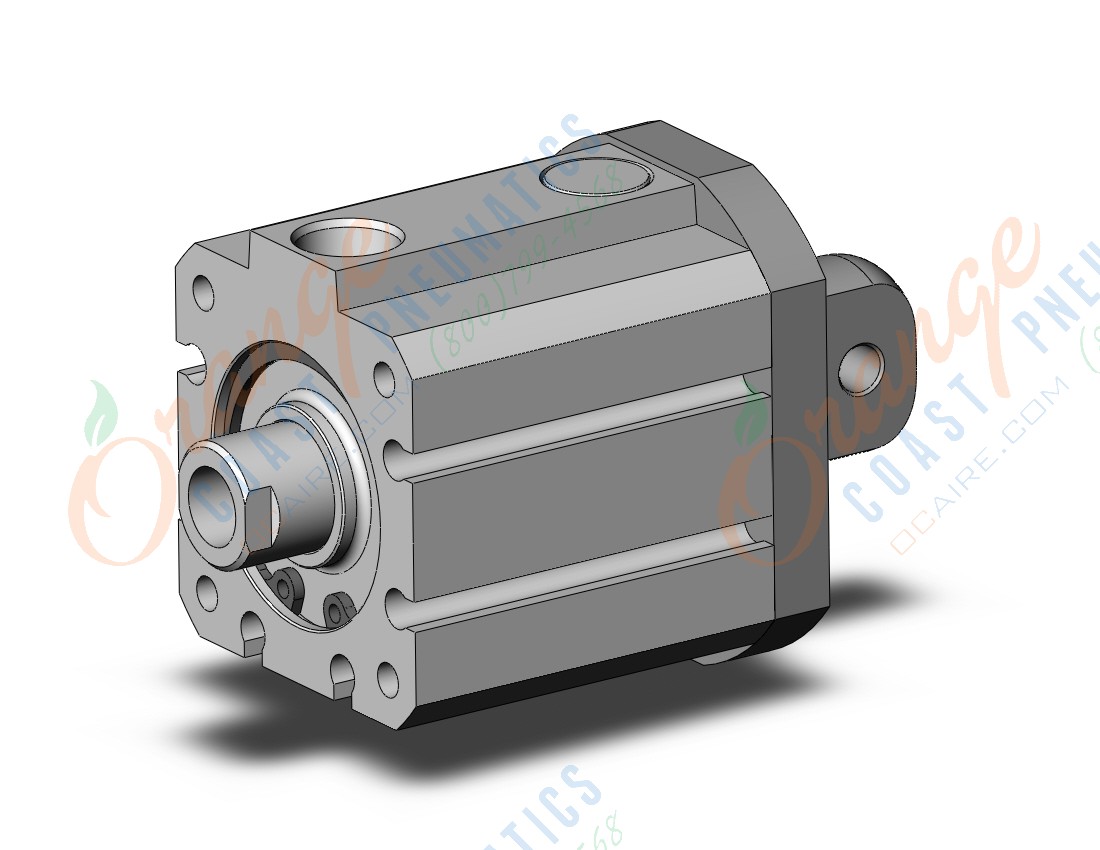 SMC NCQ8C106-025T compact cylinder, ncq8, COMPACT CYLINDER