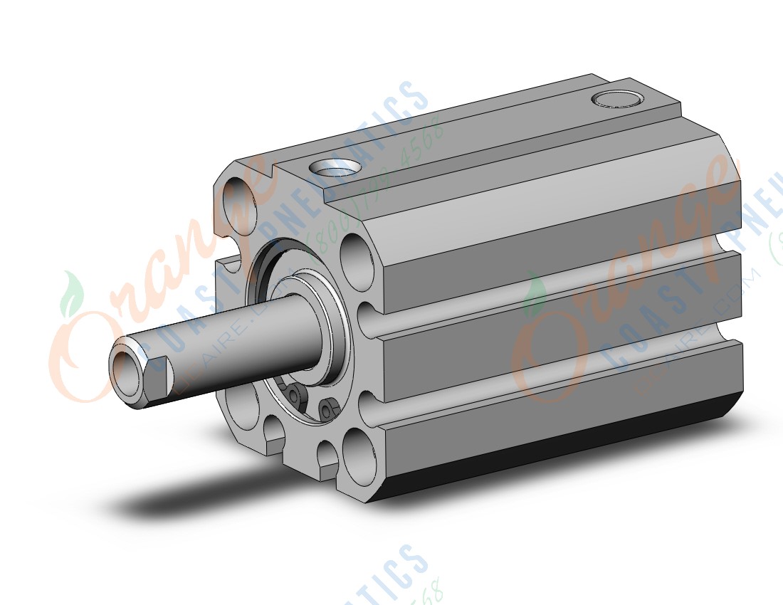 SMC NCQ8E075-075T compact cylinder, ncq8, COMPACT CYLINDER