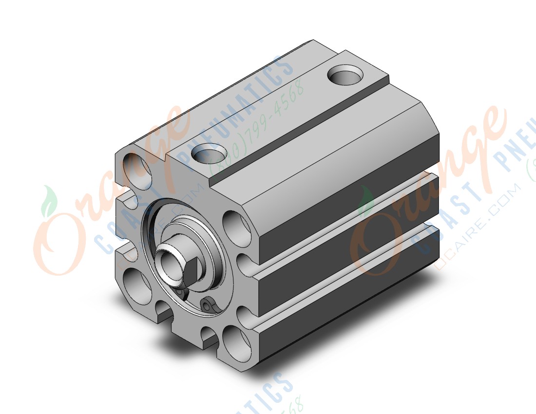 SMC NCQ8E075-100C compact cylinder, ncq8, COMPACT CYLINDER