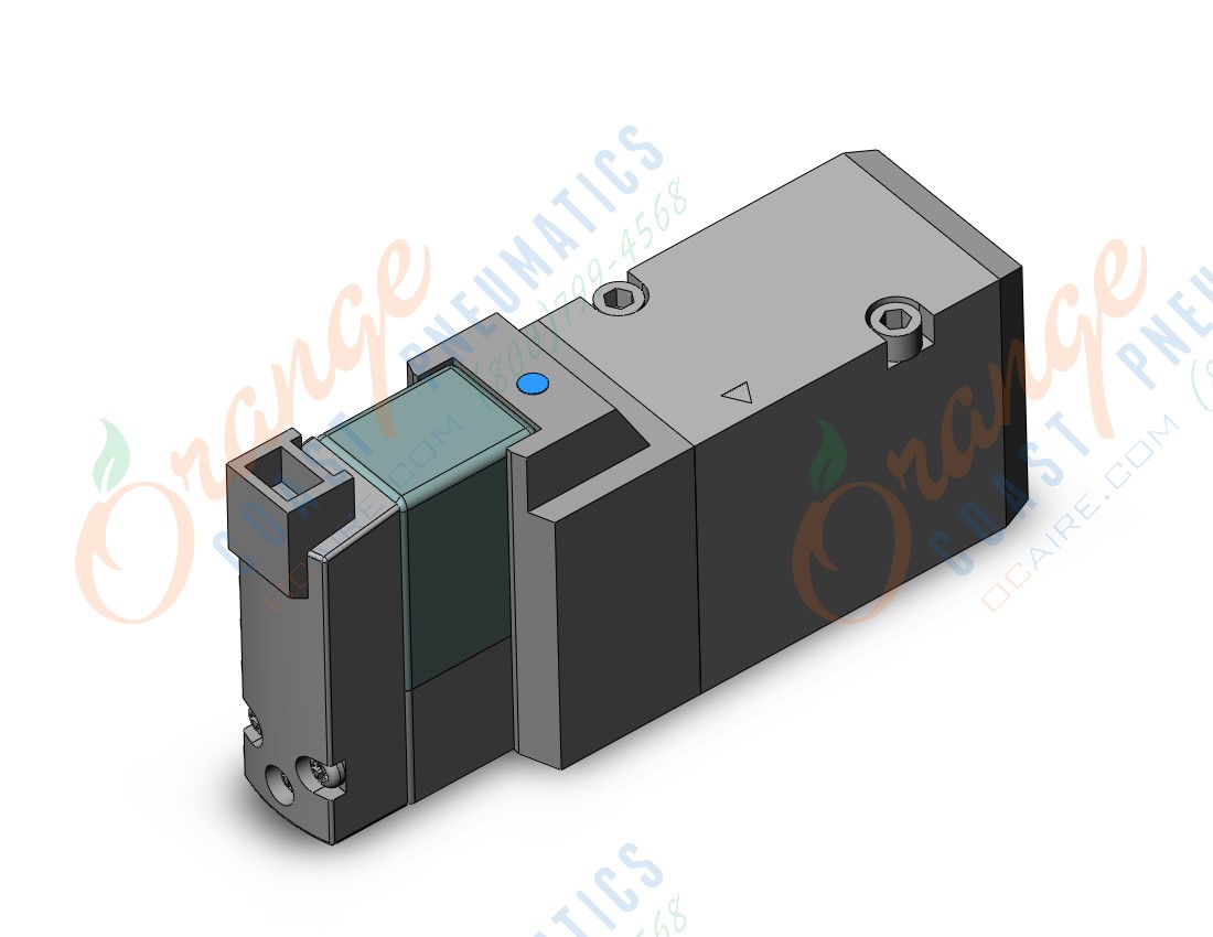 SMC VP344K-6MOZ1-A 3 port poppet type valve, 3 PORT SOLENOID VALVE