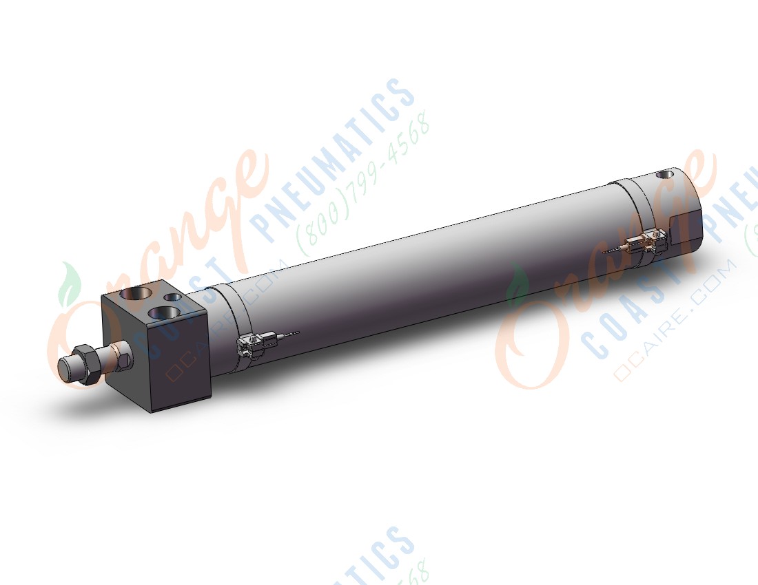 SMC CDG1RN40-250Z-M9BWSDPC cg1, air cylinder, ROUND BODY CYLINDER