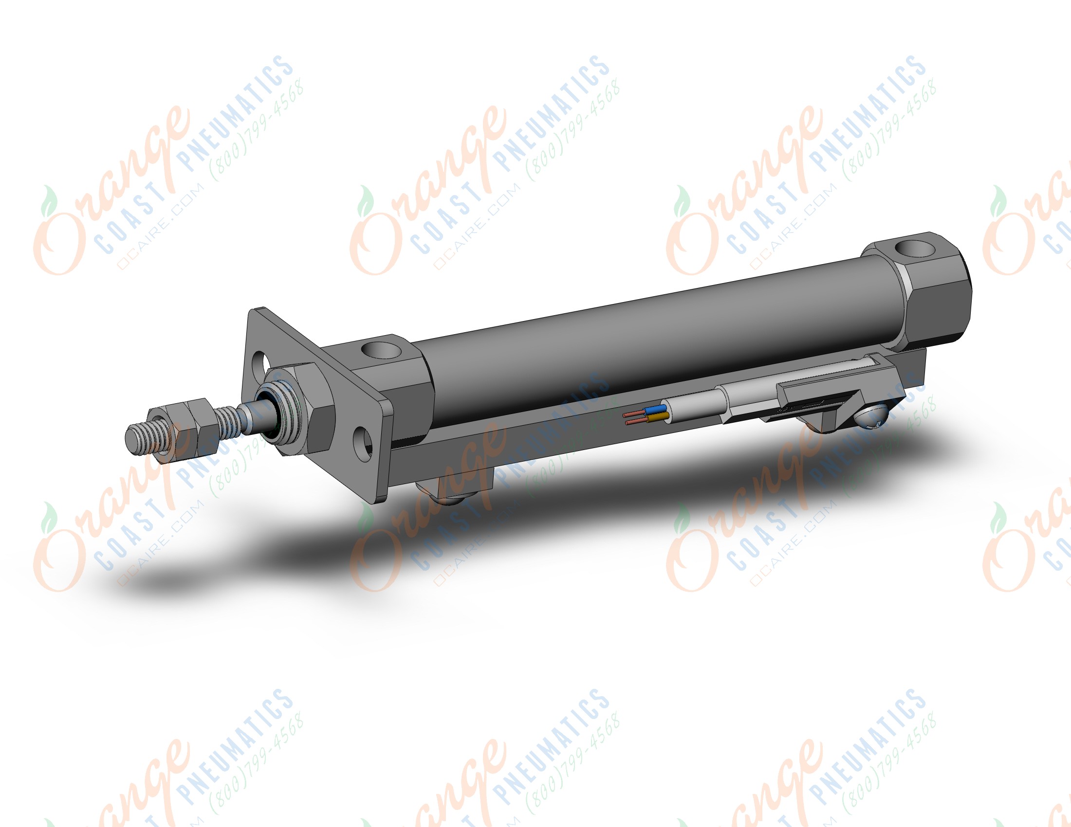 SMC CDJ2F10-45Z-M9BSDPC-A cylinder, air, ROUND BODY CYLINDER