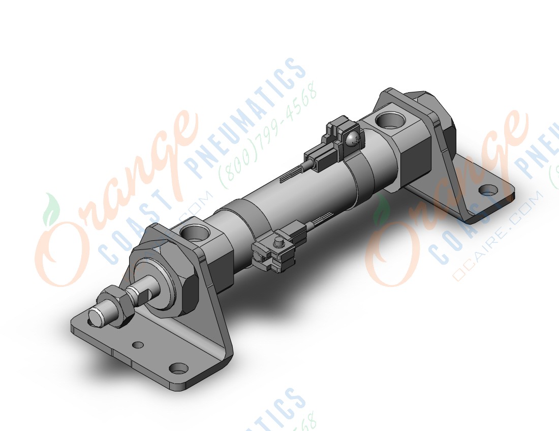 SMC CDM2L20-50Z-M9PL cylinder, air, ROUND BODY CYLINDER