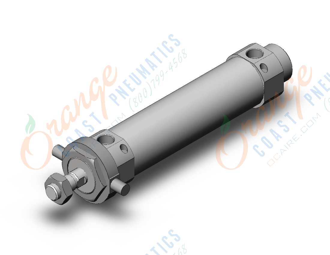 SMC CM2U40TF-100AZ cylinder, air, ROUND BODY CYLINDER