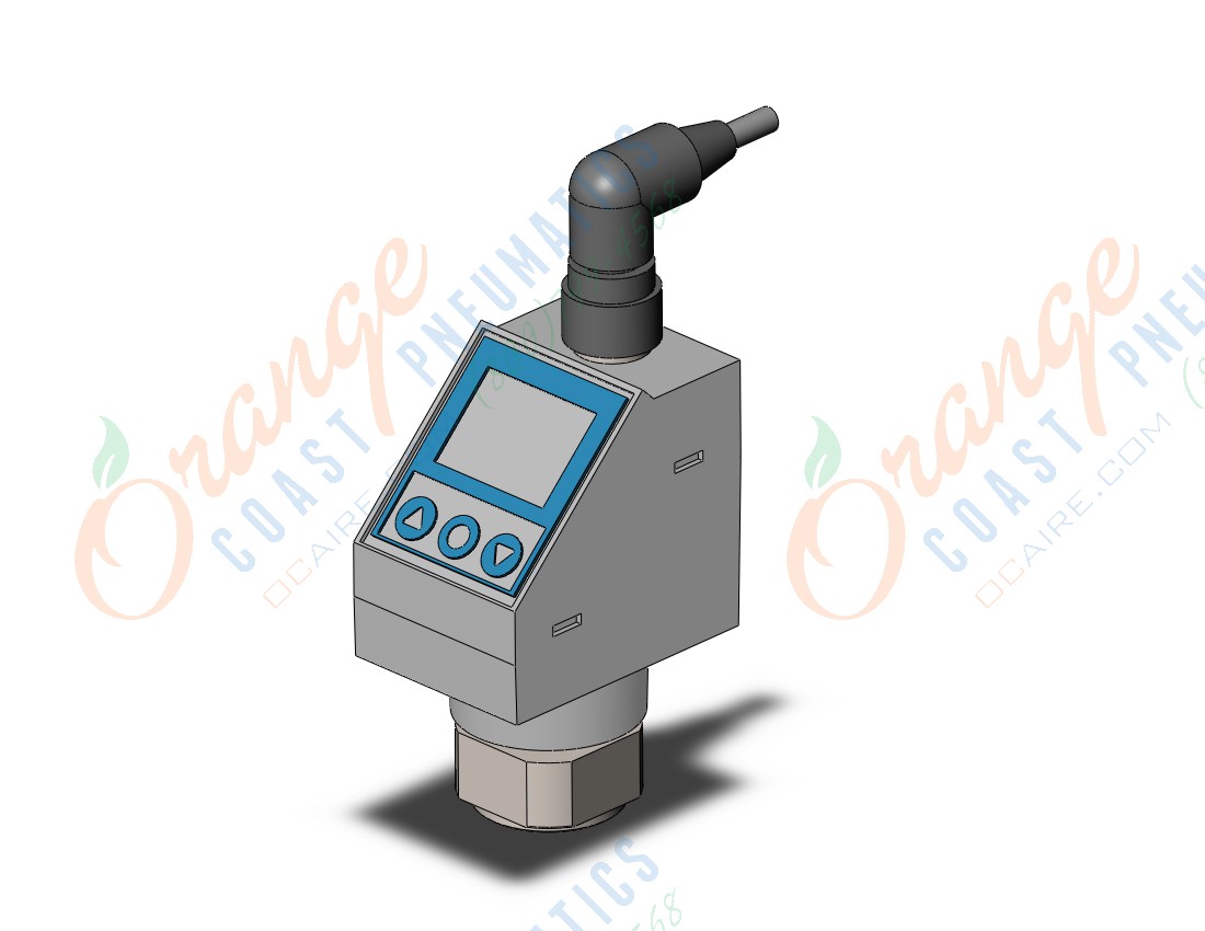 SMC ISE71-F02-AB-L 3 screen digital pressure switch for air, PRESSURE SWITCH, ISE50-80