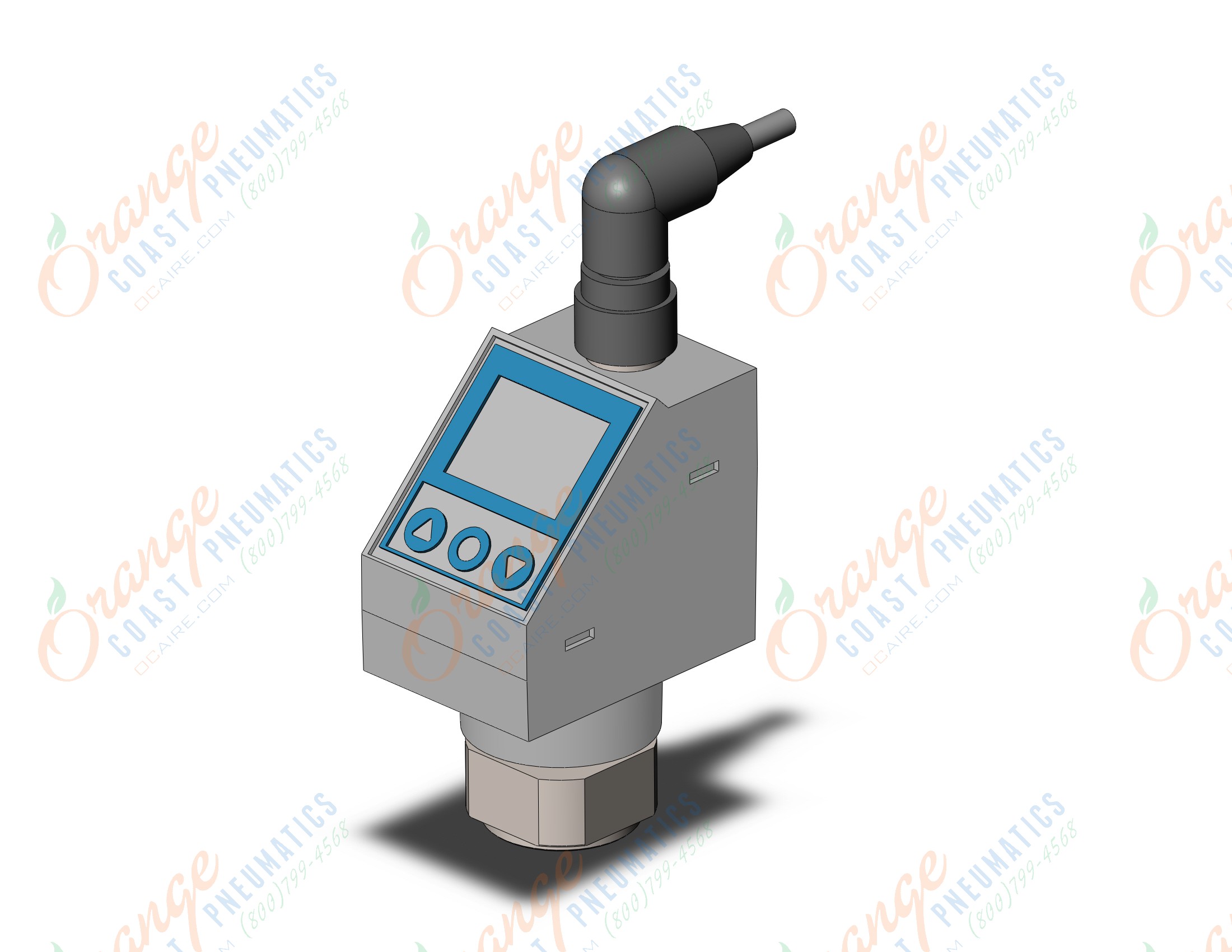 SMC ISE71-F02-L2-L 3 screen digital pressure switch for air, PRESSURE SWITCH, ISE50-80