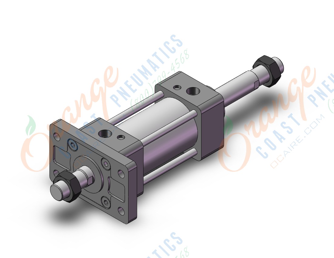 SMC MDBWF50TN-50Z cylinder, mb-z, tie rod, TIE ROD CYLINDER