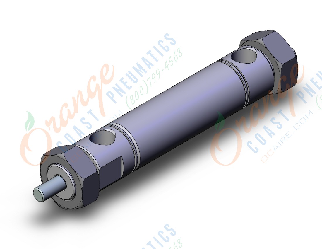 SMC NCDME075-0100-X6009A ncm, air cylinder, ROUND BODY CYLINDER