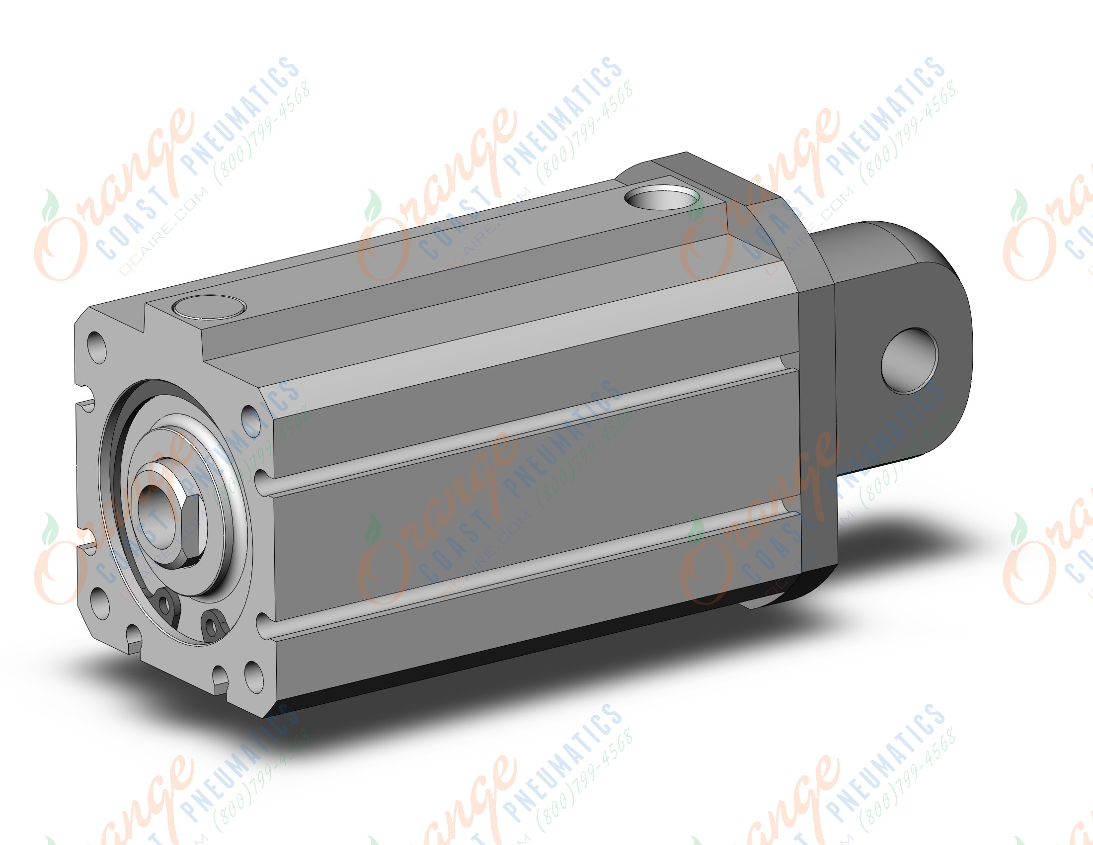 SMC NCDQ8C150-125S compact cylinder, ncq8, COMPACT CYLINDER